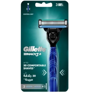 دسته تیغ ژیلت Mach3 + یدک 2عددی