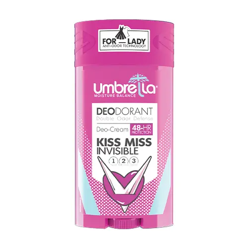 استیک ضدتعریق زنانه آمبرلا مدل کیس میس سرخ آبی حجم 90 میل