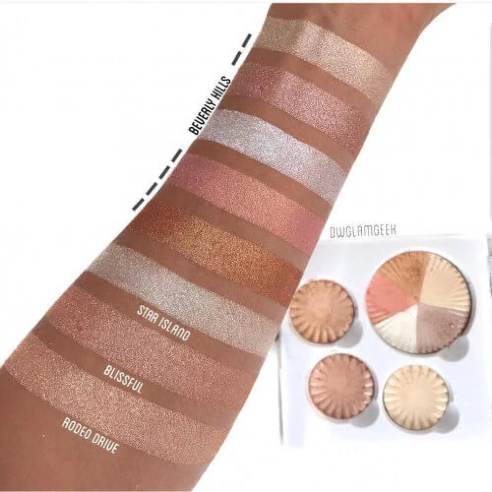 پالت هایلایتر صورت و بدن اوفرا مدل Glow Up - Image 3