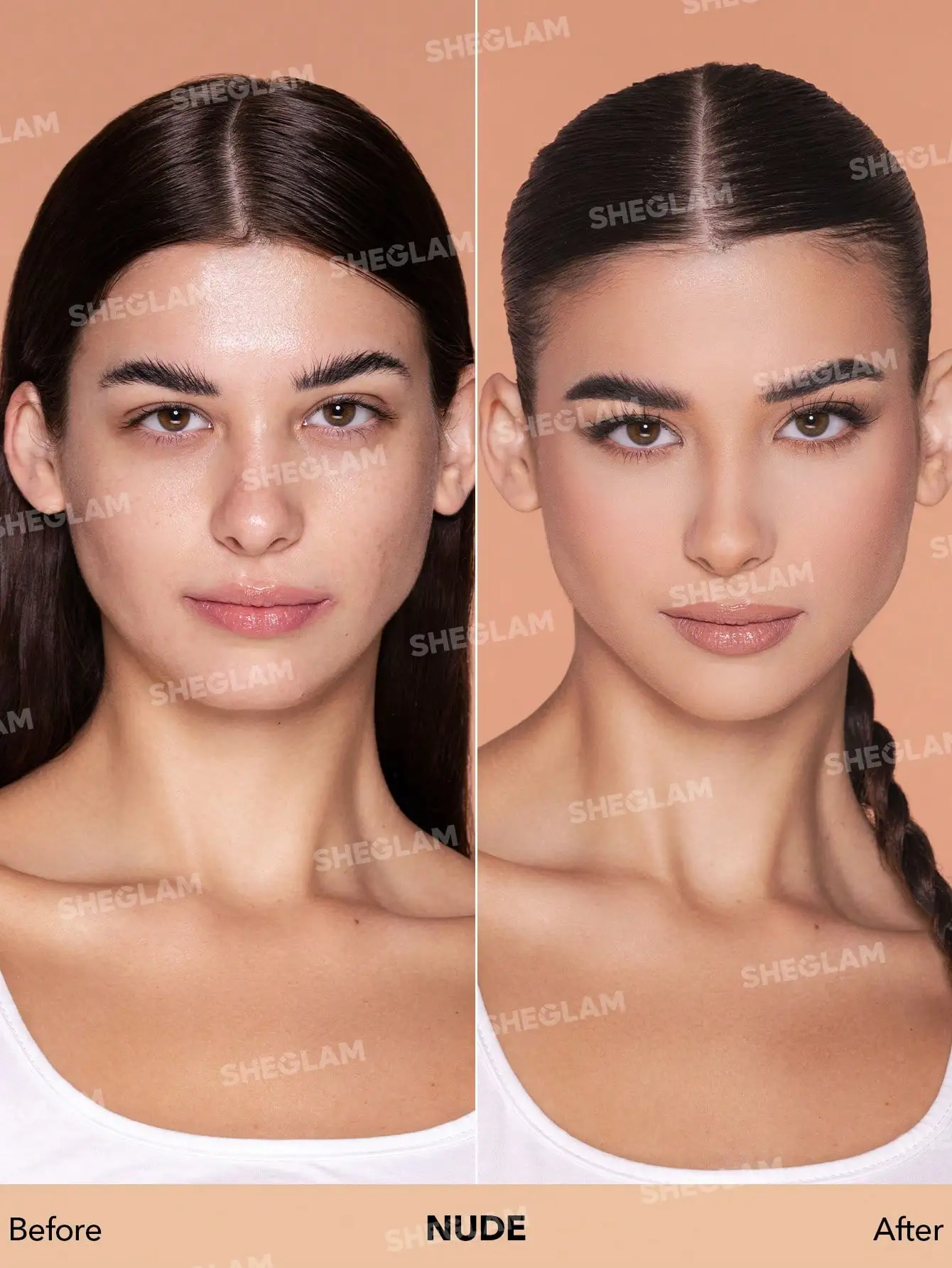 كرم پودر مات شیگلم COMPLEXION PRO حجم 30ميل - Image 4