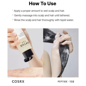 سرم روغنی ترمیم کننده مو کوزارکس Peptide۱۳۲ حجم ۲۸ میل