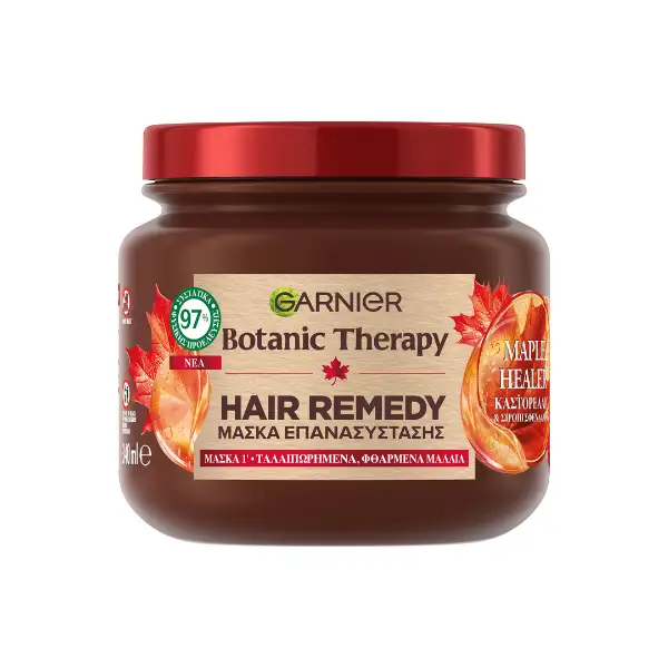 ماسک مو مغذی شیره افرا گارنیر مدل Maple Healer حجم 340میل