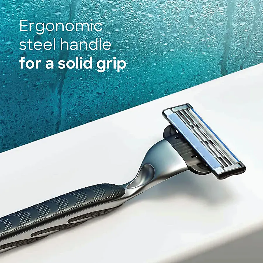 دسته تیغ ژیلت مدل Mach3 clean fresh - Image 2