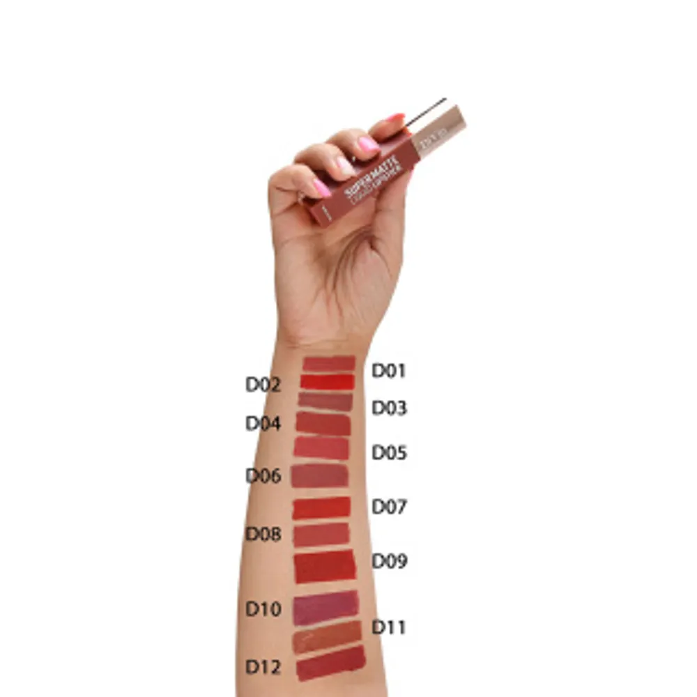 رژ لب مایع سوپر مت دیویو Liquid Lipstick حجم 6میل - Image 2