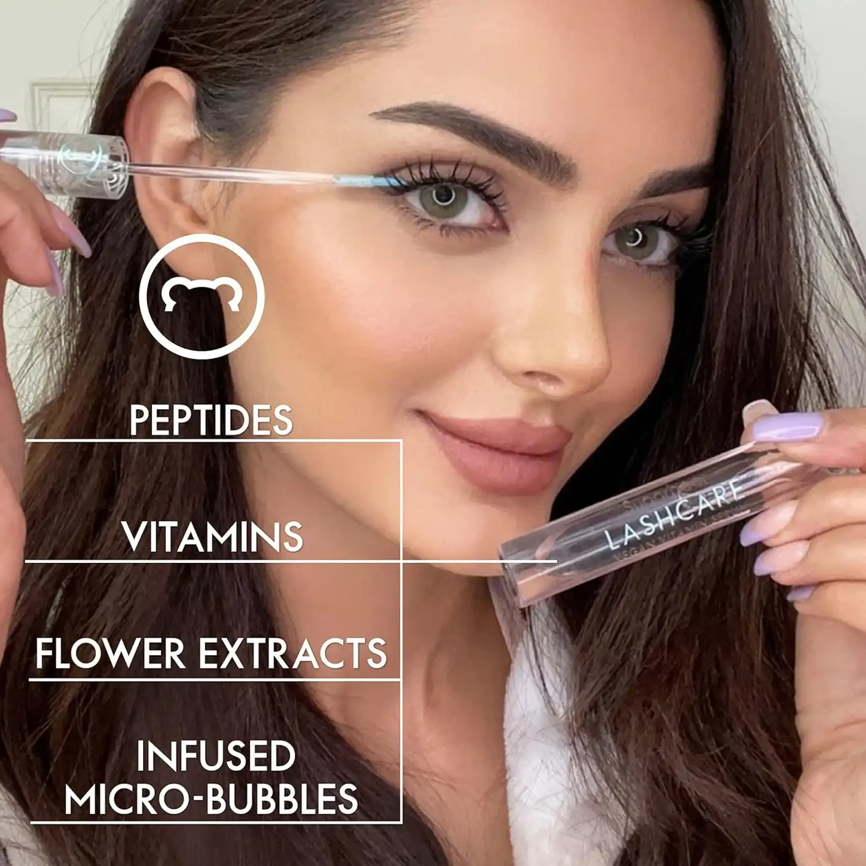 سرم ویتامینه تقویت مژه شوگربر Lash Care - Image 3