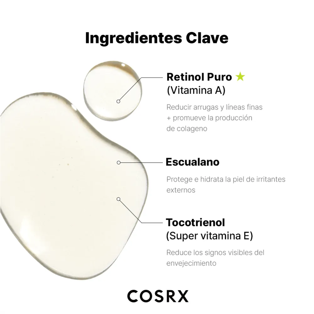 سرم رتینول ضدچروک کوزارکس Retinol 0.5 حجم 20میل - Image 2