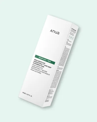 فوم شستشو تسکیندهنده آنوا Heartleaf حجم 150میل - Image 2