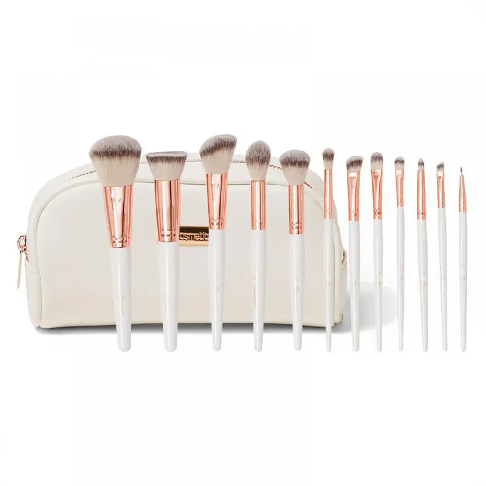 ست براش حرفهای ۱۲عددی بی اچ مدل Rosé Romance - Image 4