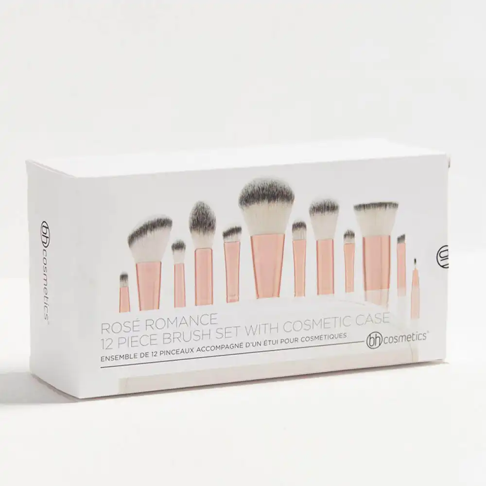 ست براش حرفهای ۱۲عددی بی اچ مدل Rosé Romance - Image 2