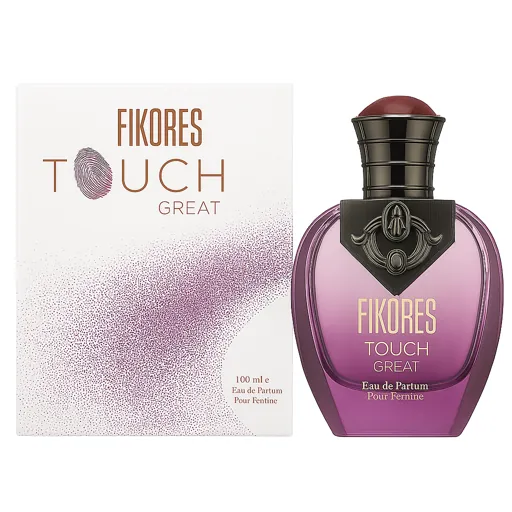 ادکلن زنانه فیکورس مدل Touch Great حجم 100 میل - Image 2