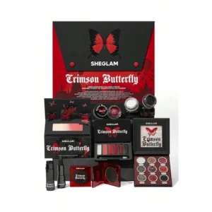 پک آرایشی کامل شیگلم مدل Crimson Butterfly