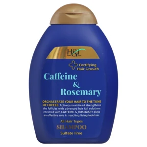 شامپو اچ اند تی Caffeine & Rosemary حجم 385 میل