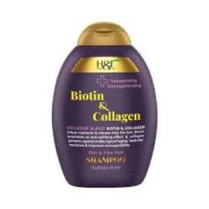 شامپو اچ اند تی مدل Biotin & Collagen حجم 385میل