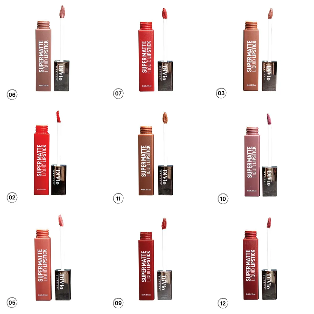 رژ لب مایع سوپر مت دیویو Liquid Lipstick حجم 6میل - Image 3