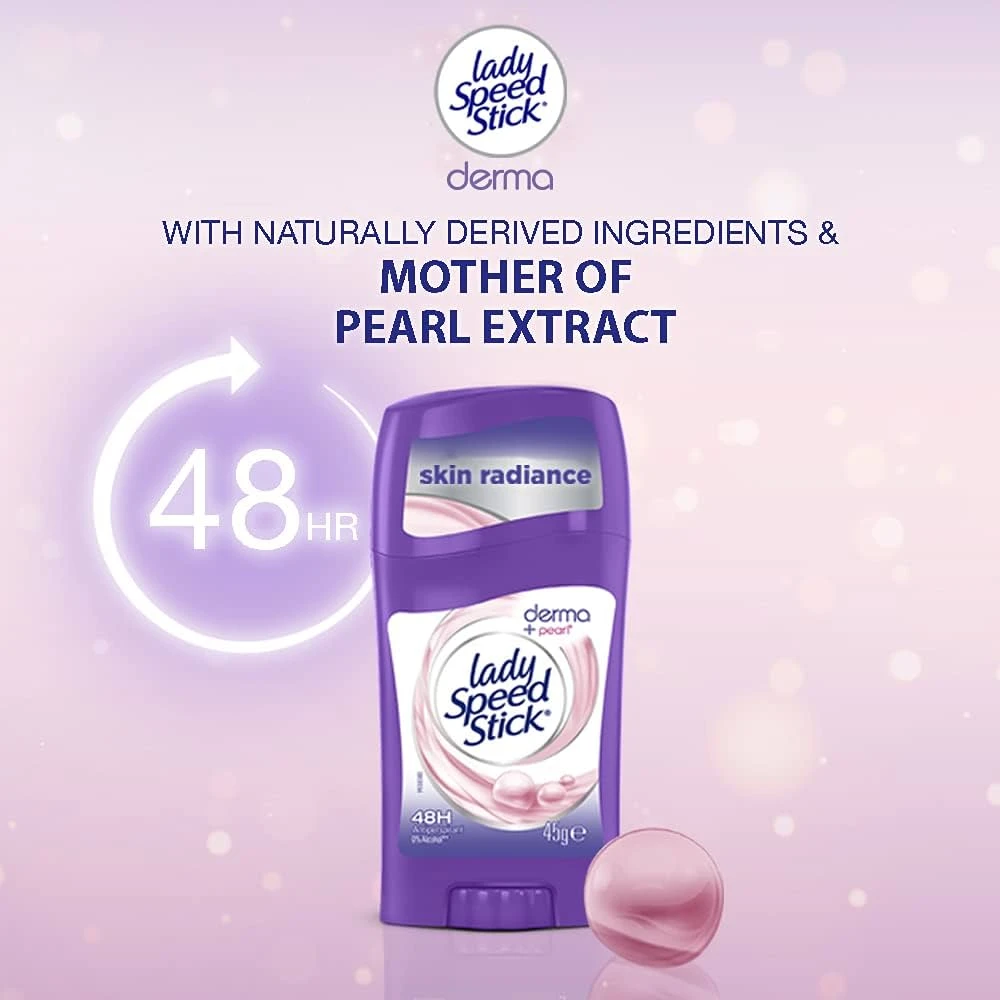 مام صابونی زنانه لیدی اسپید Derma+Pearl وزن ۴۵گرم - Image 3