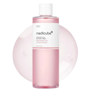 تونر تسکین‌دهنده مدیکیوب PDRN Pink Cica حجم 250میل