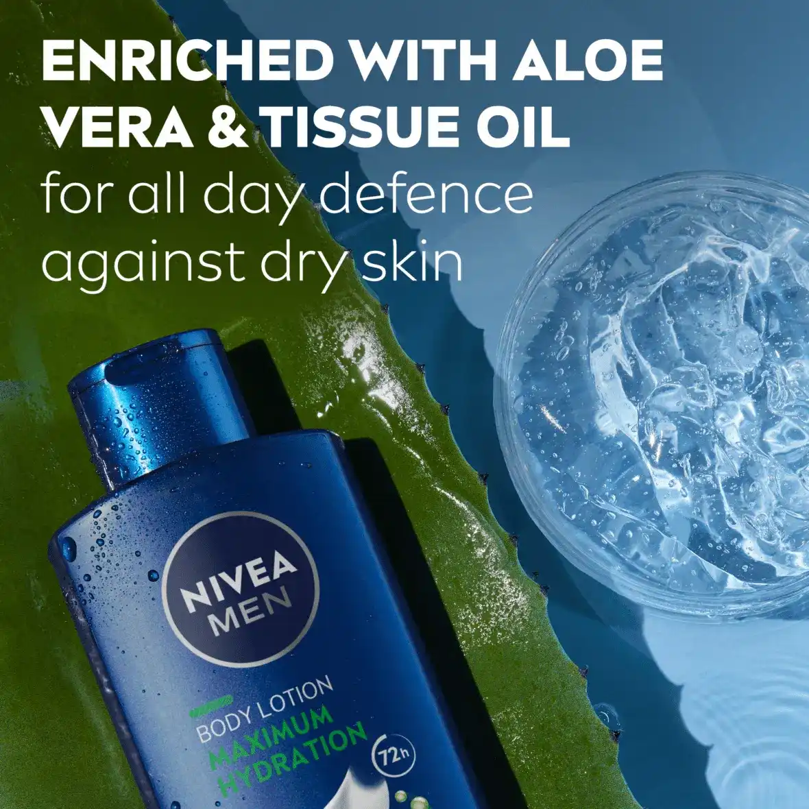 لوسیونبدن مردانه نیوآ MAXIMUM HYDRATION حجم 400میل - Image 2