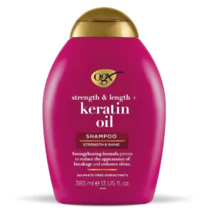 شامپو موهای شكننده و ضعيف او جی ايكس Keratin Oil