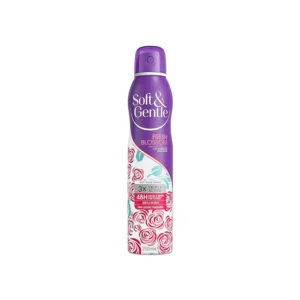 اسپری ضدتعریق زنانه Soft & Gentle مدل Fresh Blossom حجم 250 میل