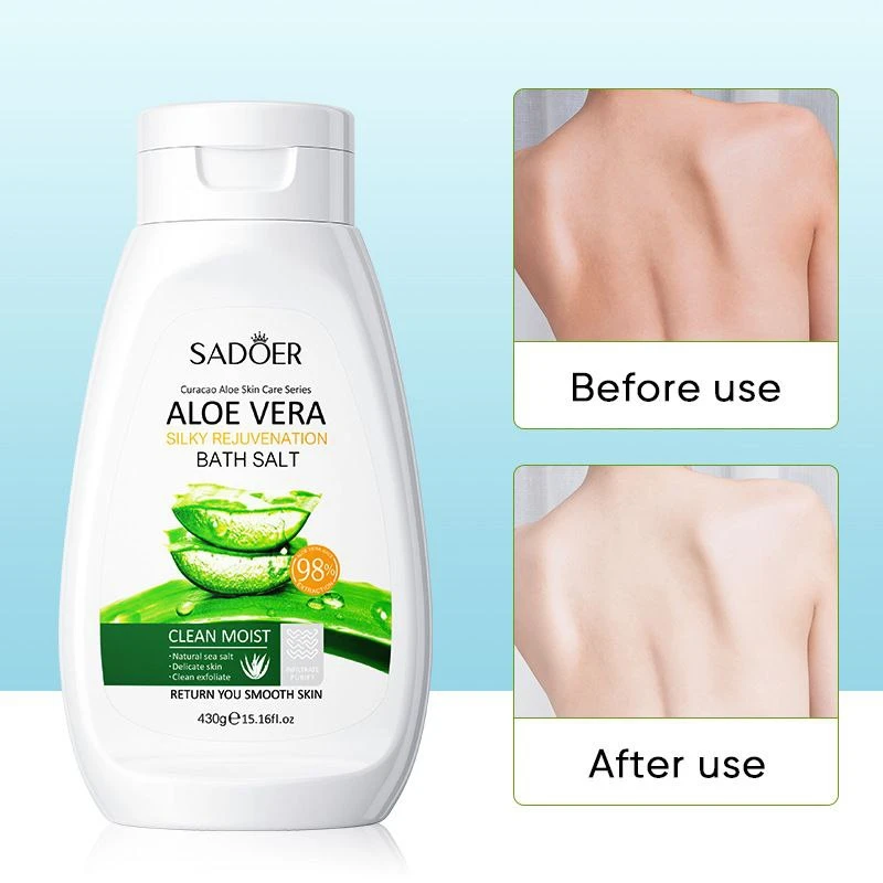 نمک بدن آلوئهورا سادور Aloe Vera حجم ۴۳۰گرم - Image 2