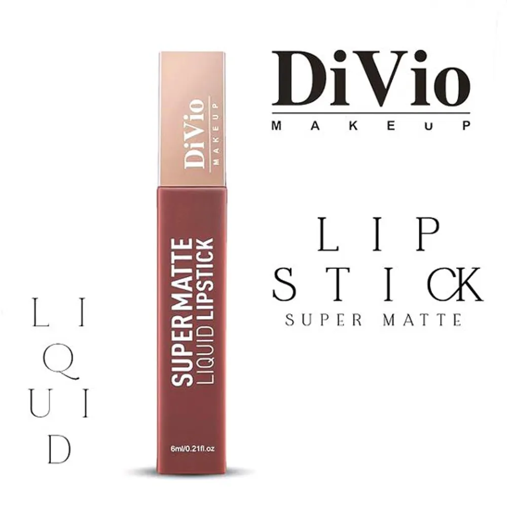 رژ لب مایع سوپر مت دیویو Liquid Lipstick حجم 6میل - Image 4