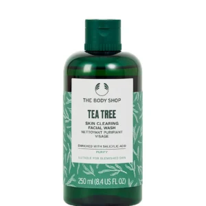 ژل شستشو بادی شاپ پوست لک دار مدل TEA TREE حجم 250میل