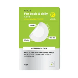 پچ ضدجوش بی‌رنگ آنوا Ultra-Thin Ceramide + Cica (75عددی)