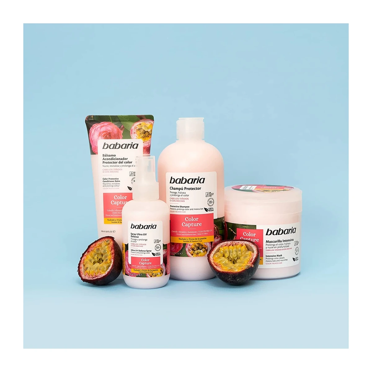 شامپو موهای رنگ شده باباریا Color Capture حجم 500میل - Image 2