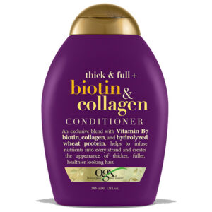 نرم کننده موی او جی ایکس مدل biotin&collagen حجم 385میل