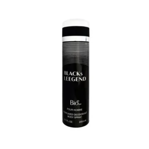 اسپری مردانه بایواستار مدل Blacks Leegend حجم 200میل