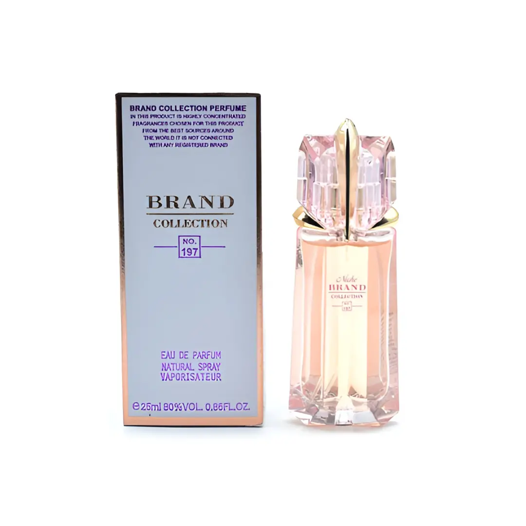 عطر ادکلن زنانه تیری ماگلر الین فلورا فوچوورا نیچ برند کالکشن (Brand Collection Thierry Mugler Alien Flora Futura) حجم 25 میل(no.197) - Image 4