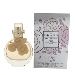 عطر ادکلن زنانه والنتینو والنتینا سه گل نیچ برند کالکشن (Brand Collection Valentino Valentina) حجم 25 میل (no.057)