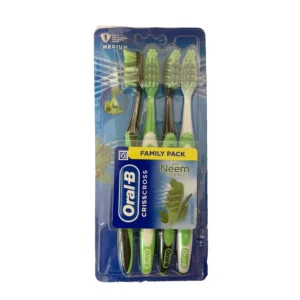 پک مسواک اورال بی 4عددی اقتصادی(مدیوم)