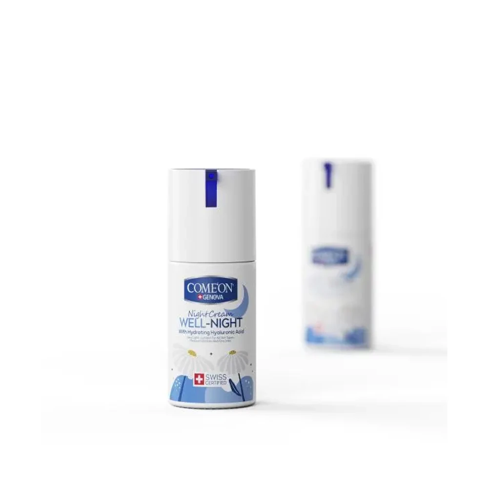 کرم مرطوبکننده شب کامان Well-Night حجم 100میل - Image 2