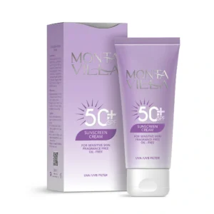 کرم ضدآفتاب بی رنگ مونتا ویلا حجم 50میل