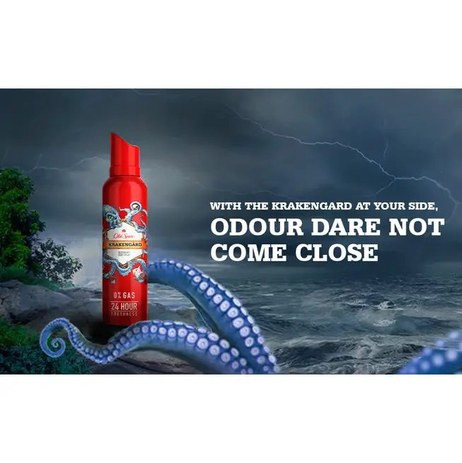 اسپری ضدتعریق مردانه الد اسپایس KRAKENGARD - Image 4