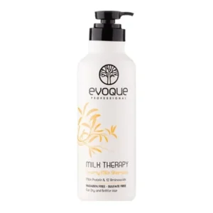 شامپو مو خشک و آسیب‌دیده ایووک مدل  Milk therapy حجم 1000 میل