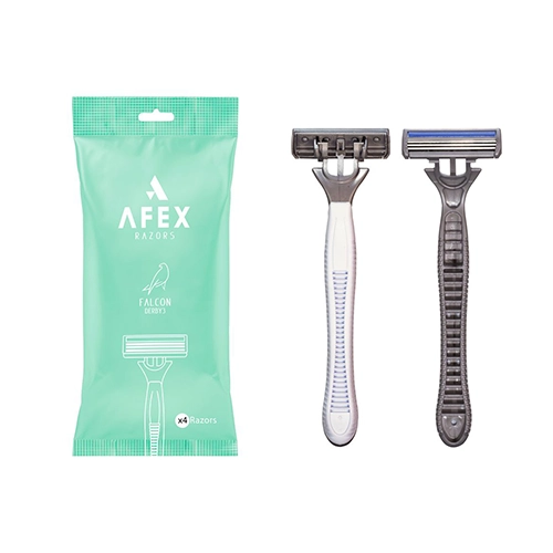 تیغ اصلاح افکس مدل فالکن 3 لبه 4 عددی - Image 2