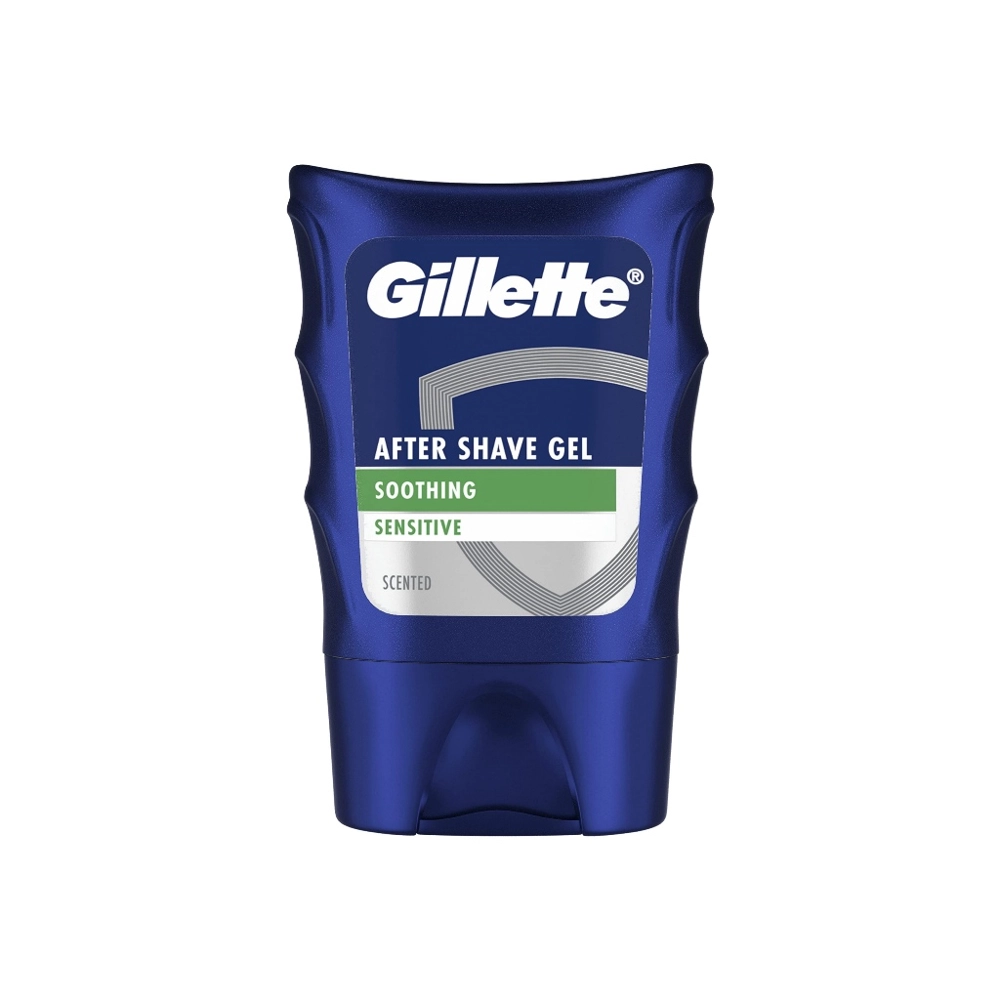 ژل افترشیو ژیلت Soothing Sensitive حجم 75میل