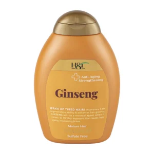 شامپو تقویت‌کننده مو اچ اند تی Ginseng حجم 385 میل