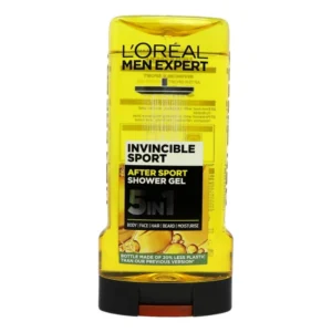 شامپو بدن مردانه لورال مدل Invincible Sport 5 in 1 حجم 300 میل