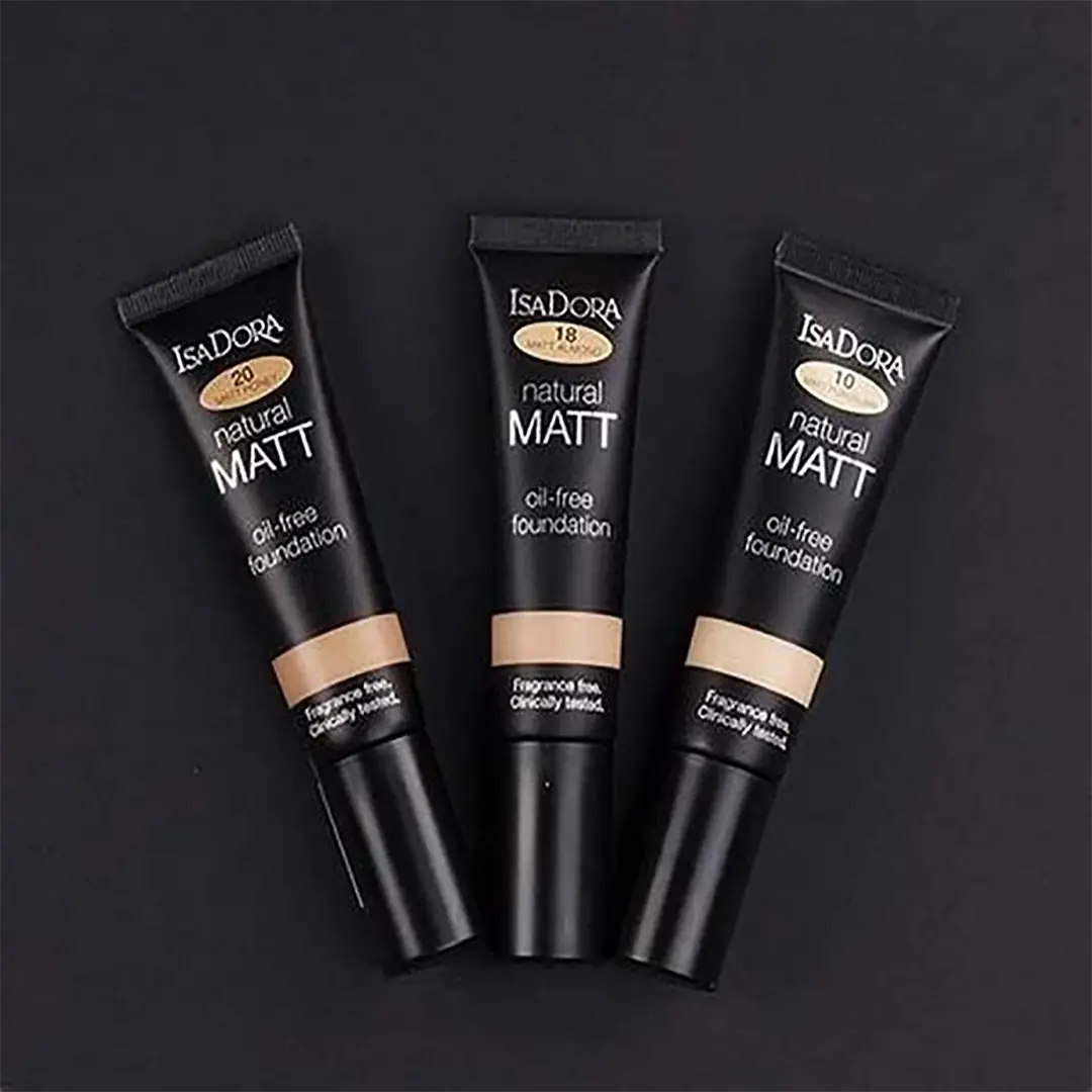 کرم پودر ایزادورا مدل natural MATT پوست چرب حجم 35 ميل - Image 2