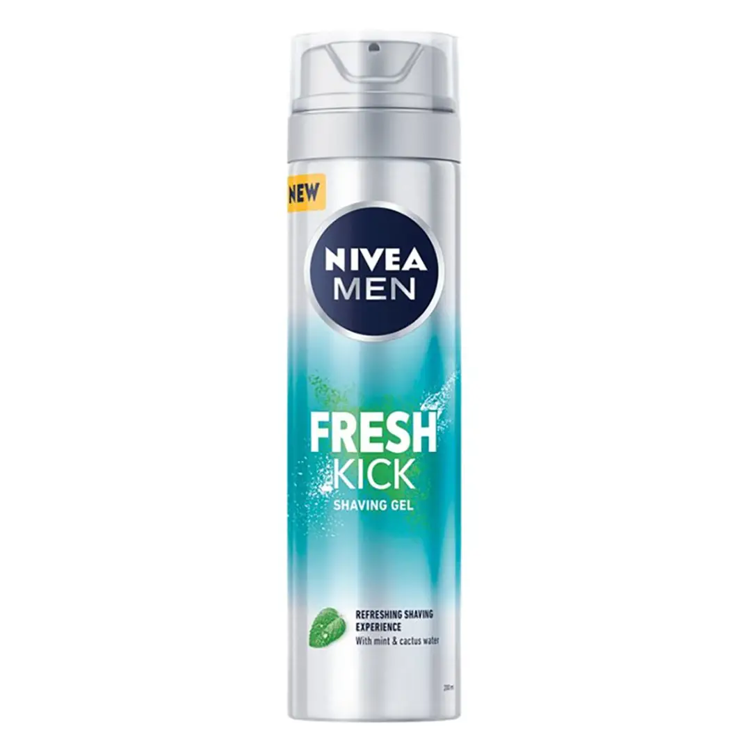 ژل اصلاح آقایان نیوا مدل Fresh kick حجم ۲۰۰ میل