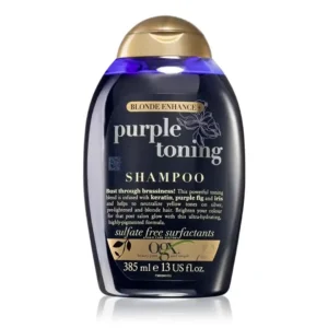 شامپو ضد زردی او جی ایکس مدل purple toning حجم 385 میل