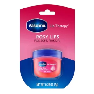 بالم لب کارتی وازلین مدل Rosy Lips