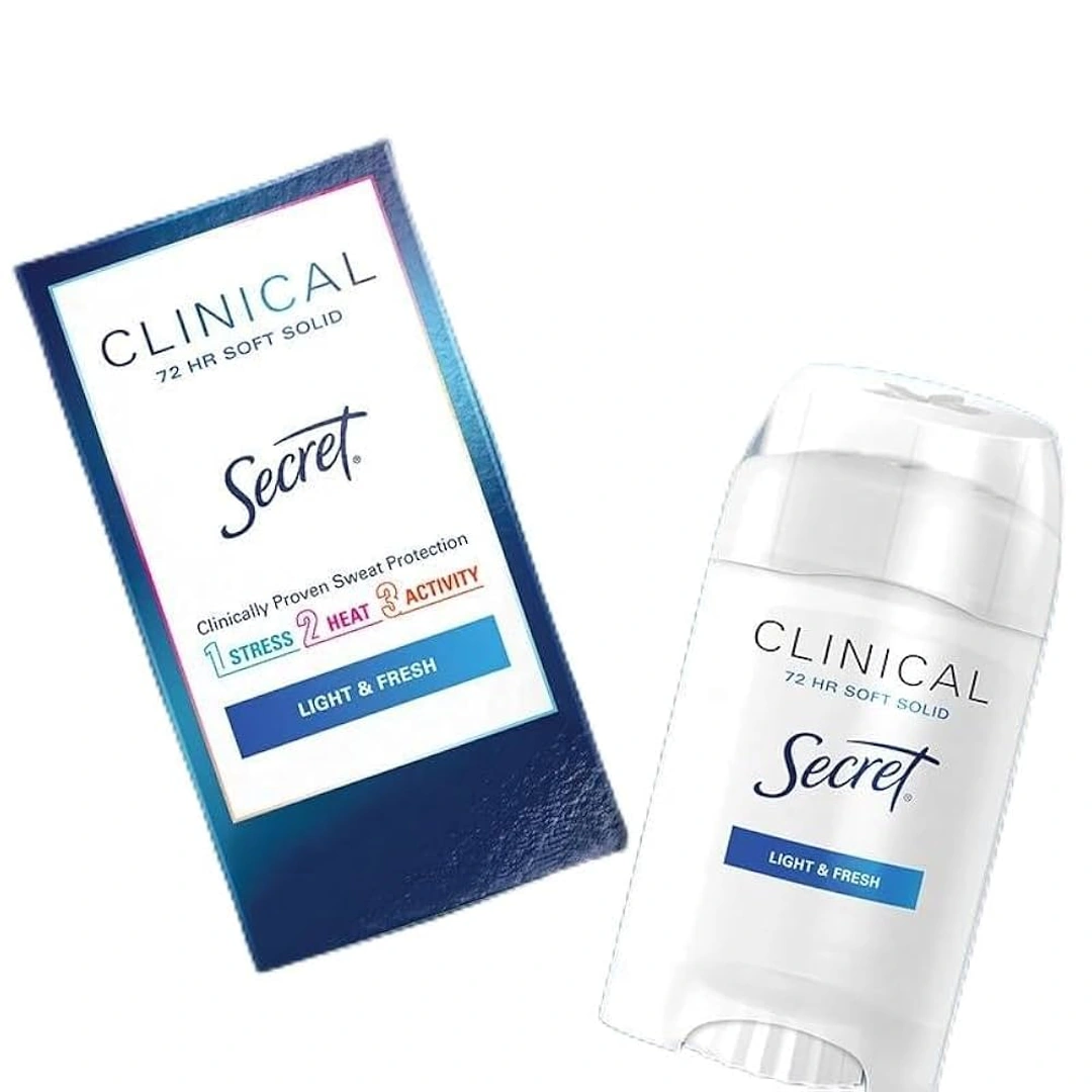 استیک ضدتعریق ژلهای سکرت کلینیکال Light & Fresh - Image 2