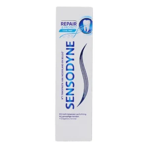 خمیردندان Sensodyne مدل repair & protect cool mint حجم 75 میل