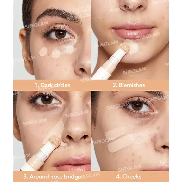 کانسیلر شیگلم مدل Complexion Boost حجم 4.5 گرم - Image 4