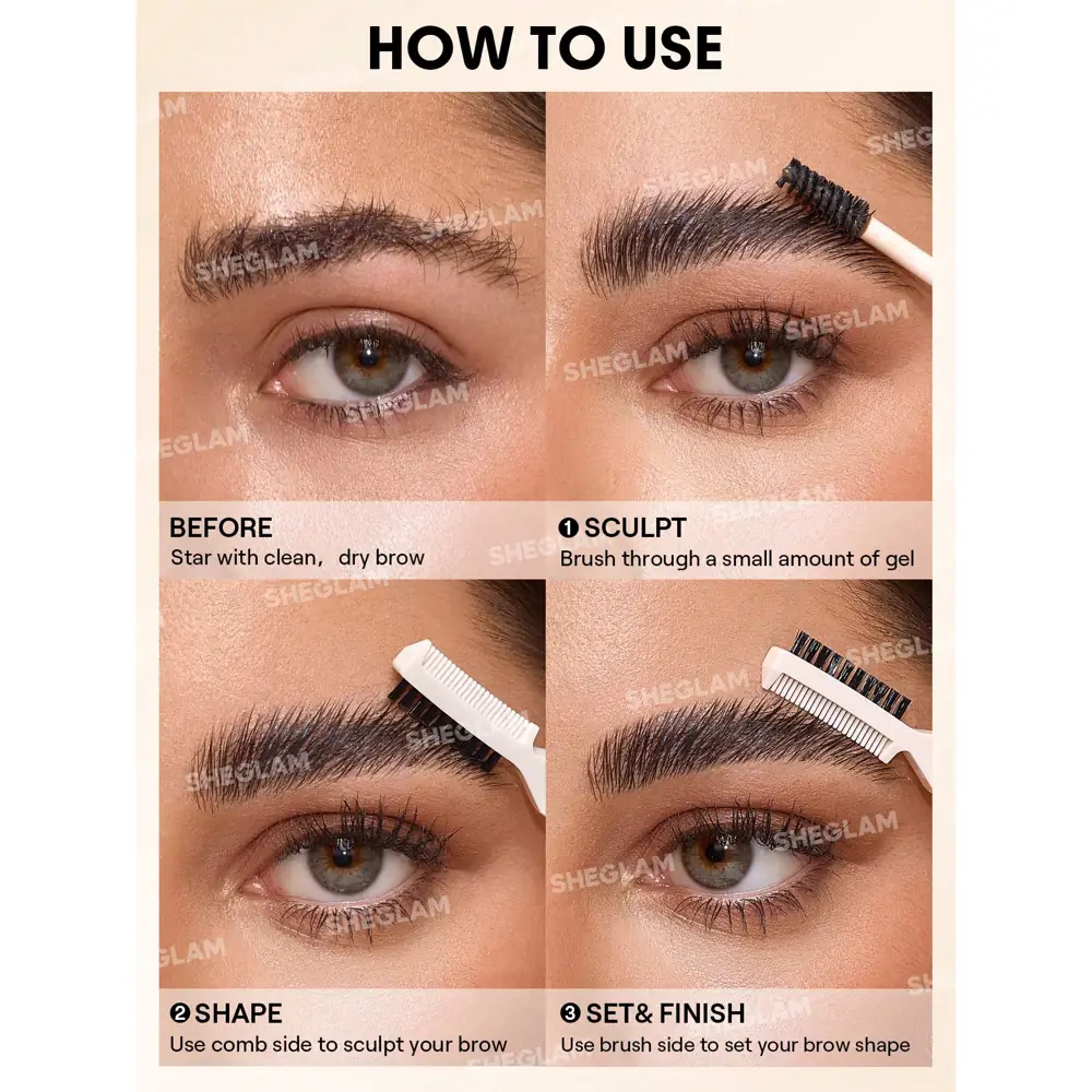 ژل ابرو مولتی کالر شیگلم Save It Laminating - Image 2