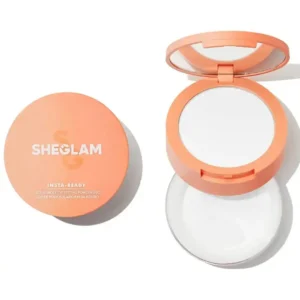 پودر فیکس دو منظوره صورت و چشم شیگلم مدل insta-ready